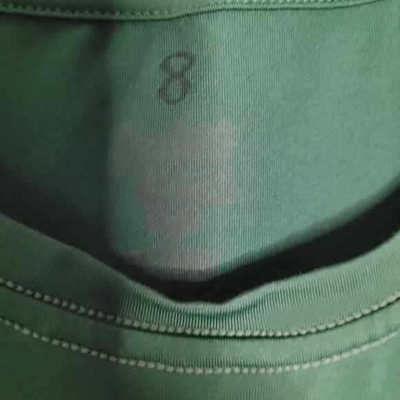 Men's XL Deep Green V-Neck Performance T-Shirt - Picture 2 of 12